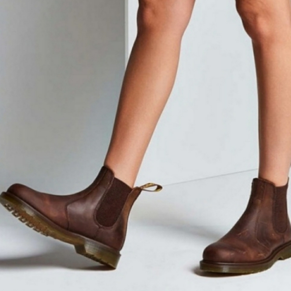 Dr. Martens Brown Chelsea Ankle Boots